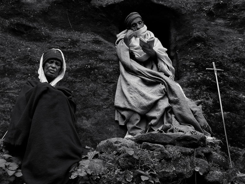 Pèlerins de Lalibela
