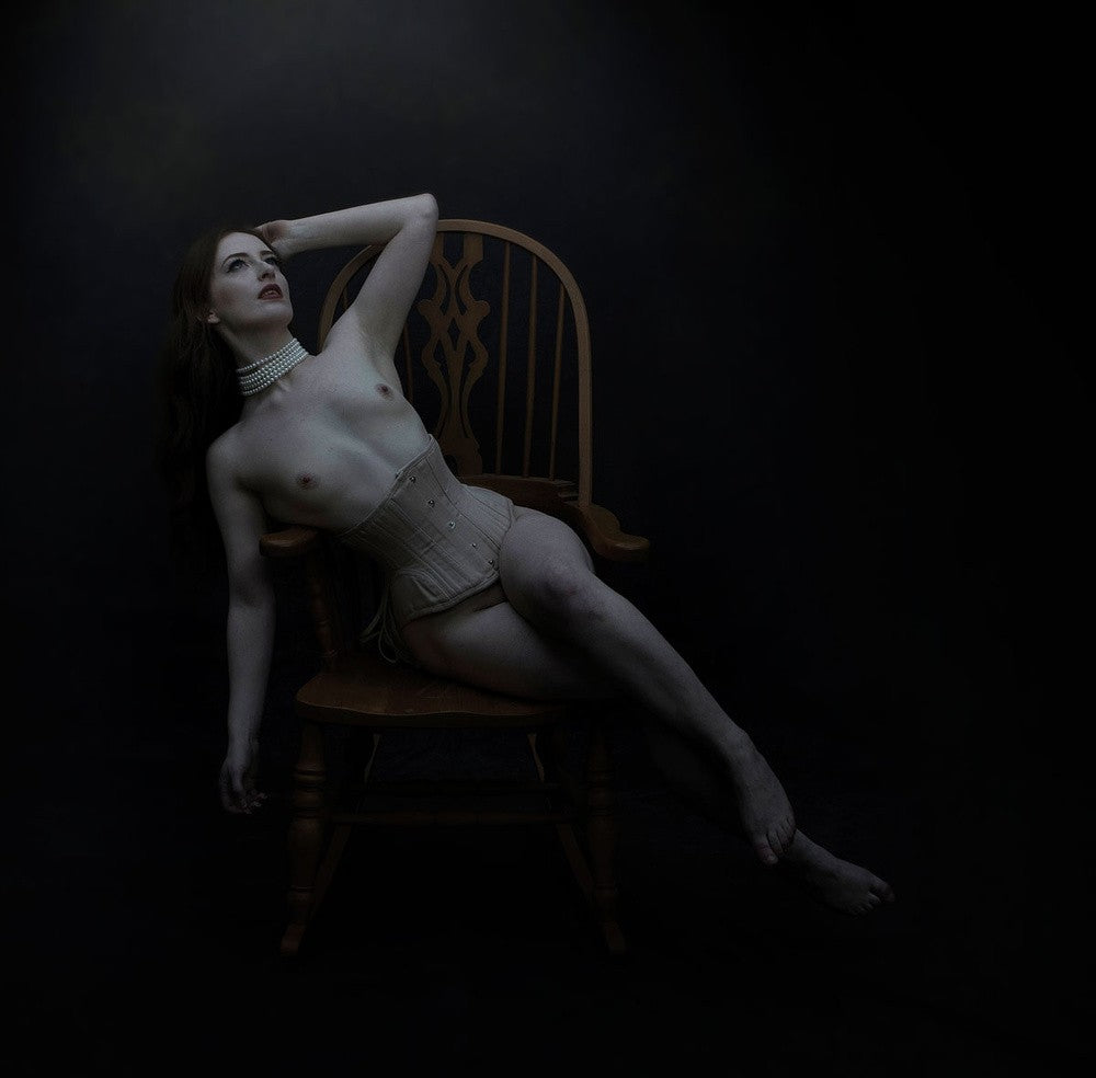 Alethia in a rocking chair