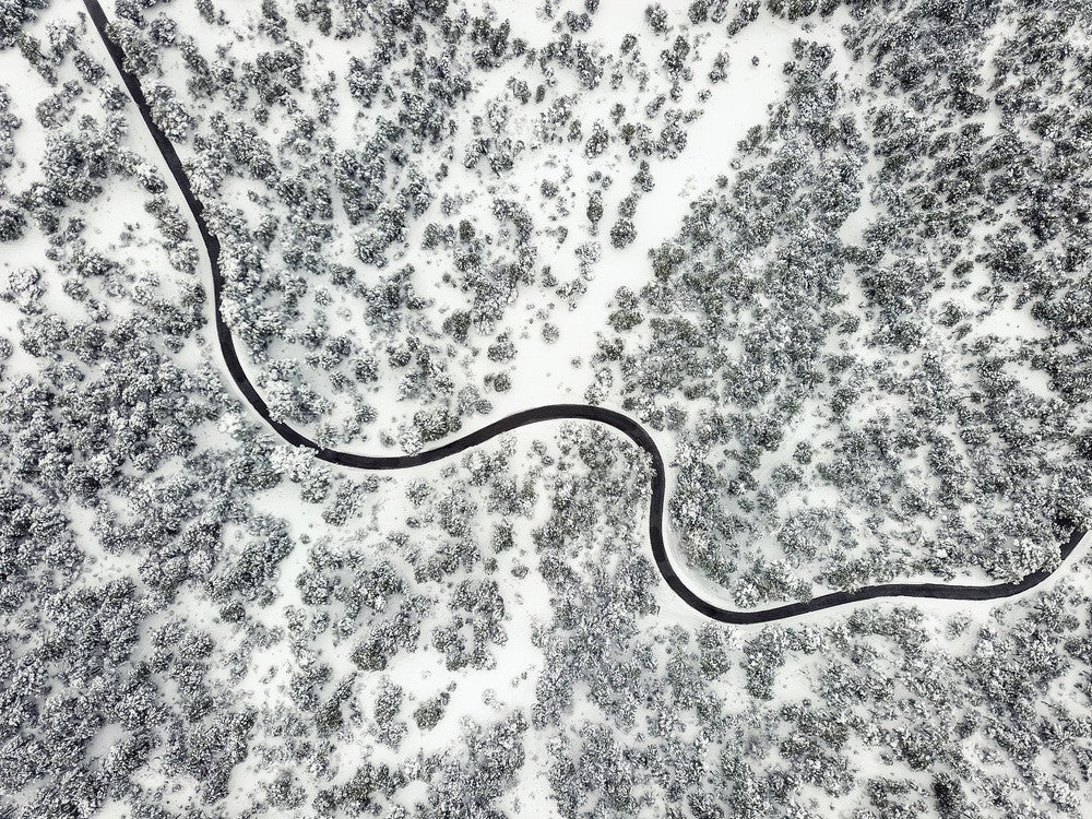 From above IX