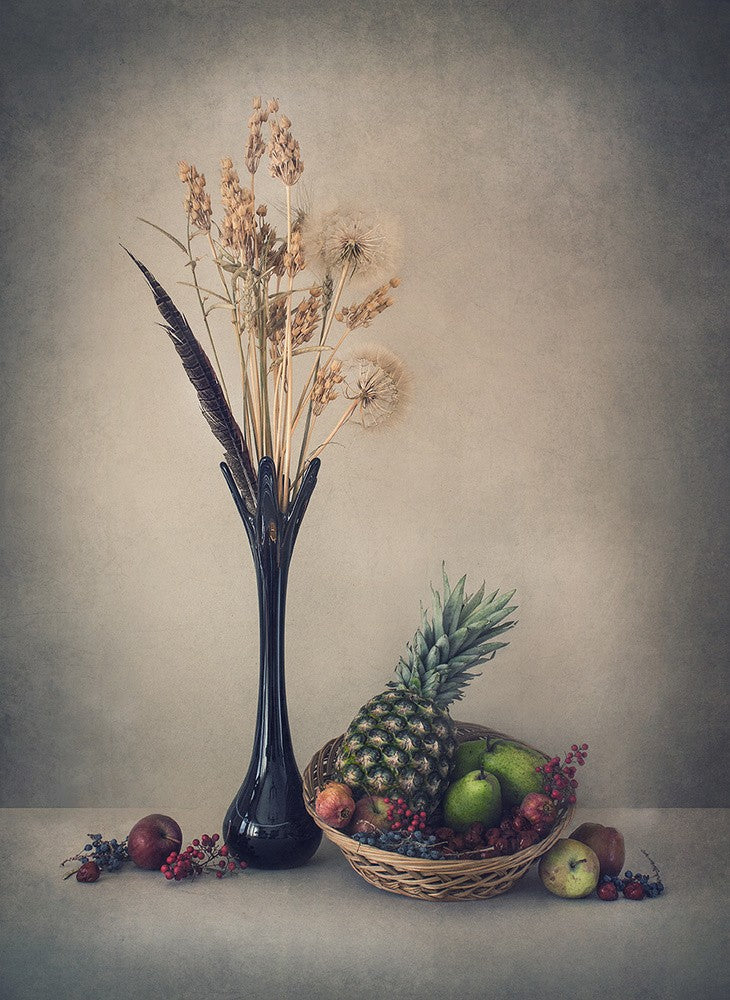 Winter mit Früchten