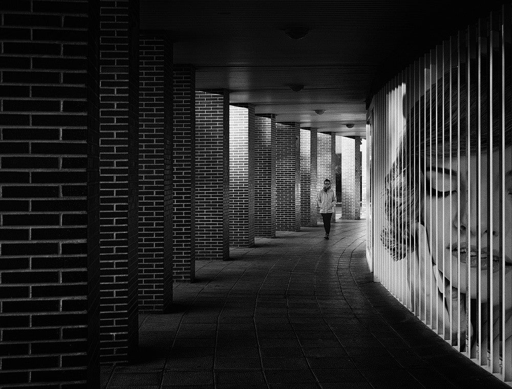 Between columns