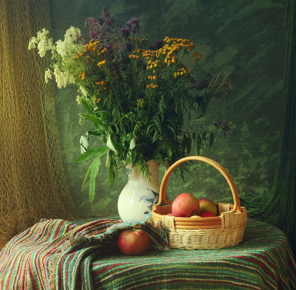 Flowers and Apples