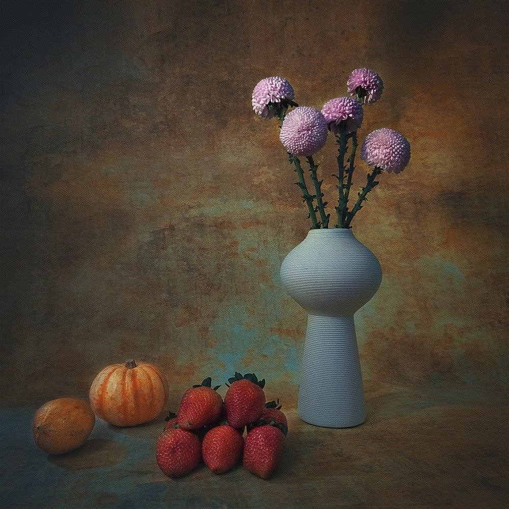 Blumen und Früchte