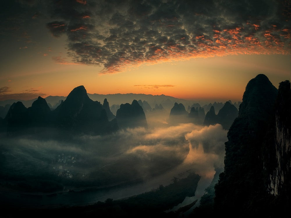 Sunrise on the Li River