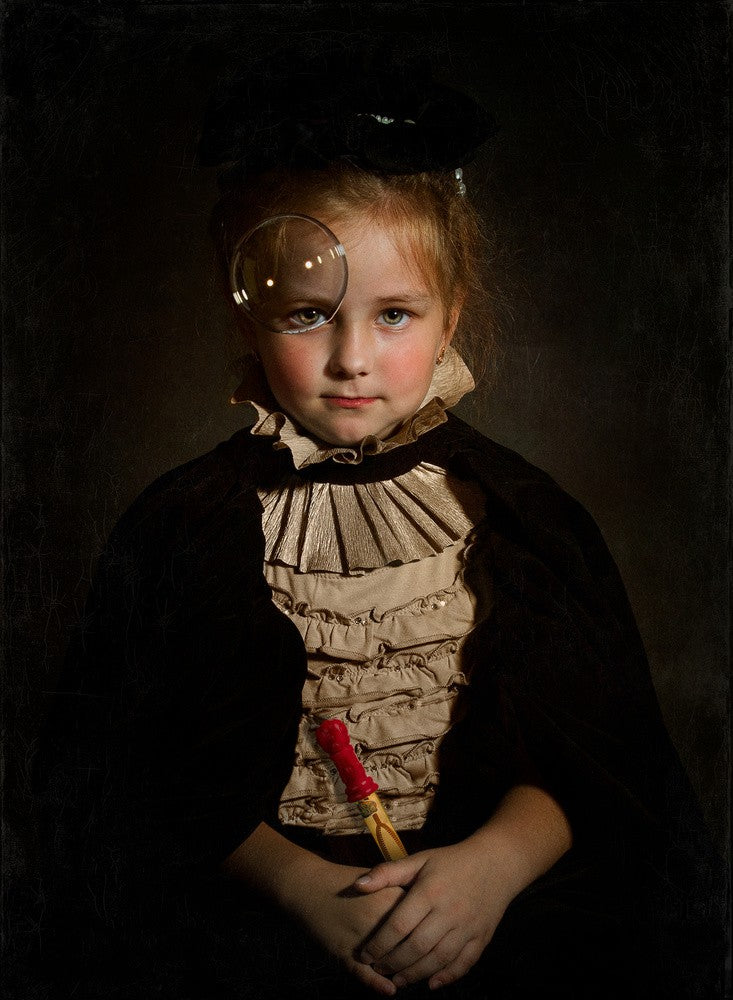 Portrait with Bubble