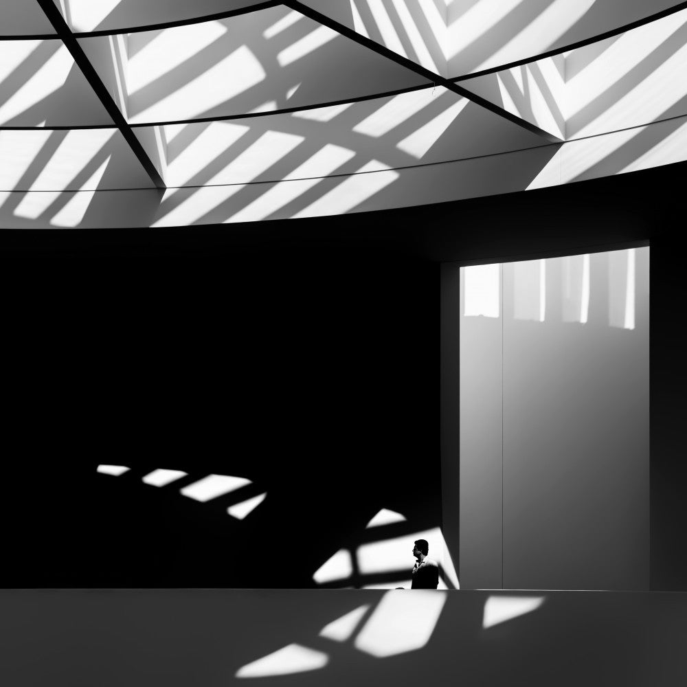 Kunstliebhaber in der Sonne