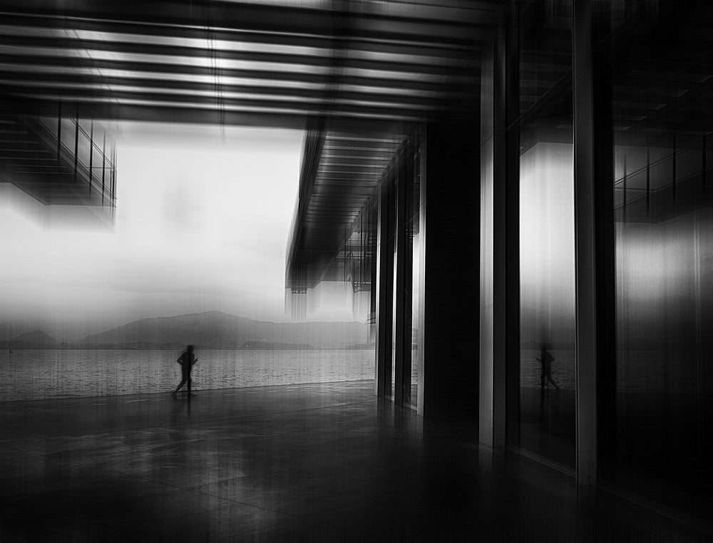 Runner in Santander
