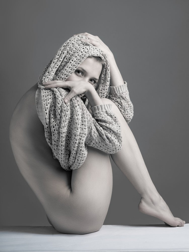 A girl with scarf