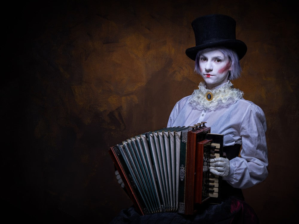 The Victorian Harmonica Puppet