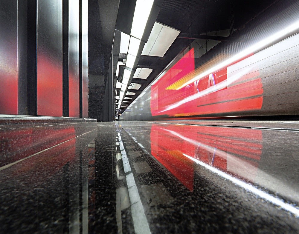 Moscow metro - red dragon