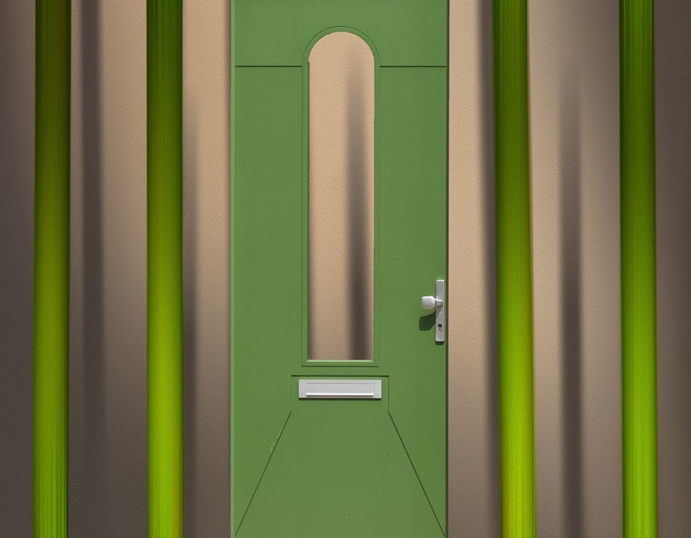 Door in the forest.
