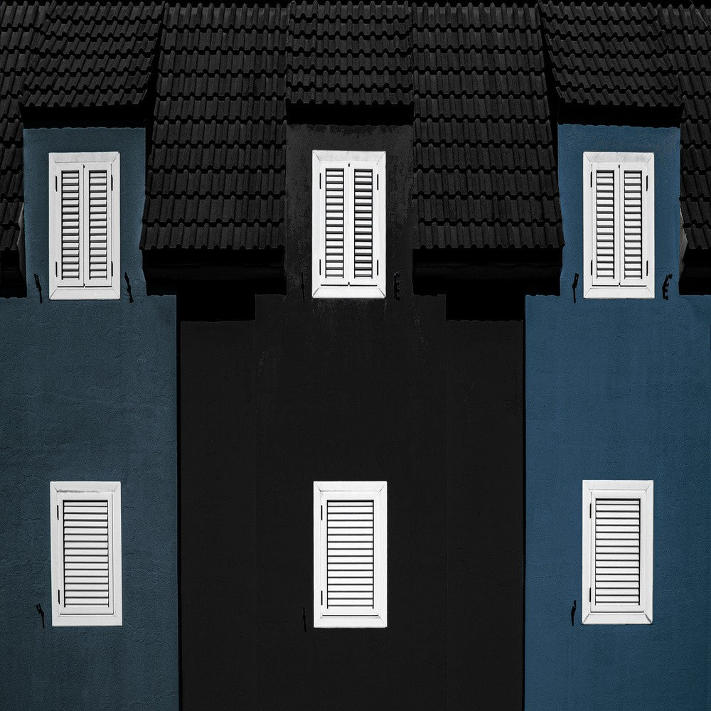 White shutters