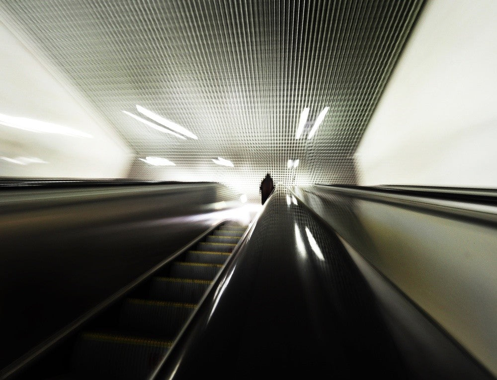Moscow metro - illusion