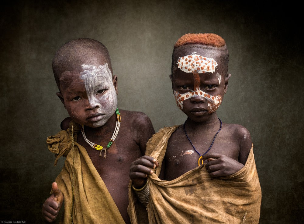 Surma young children