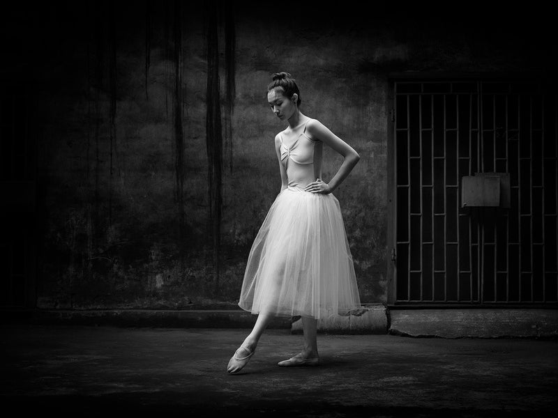 The girl