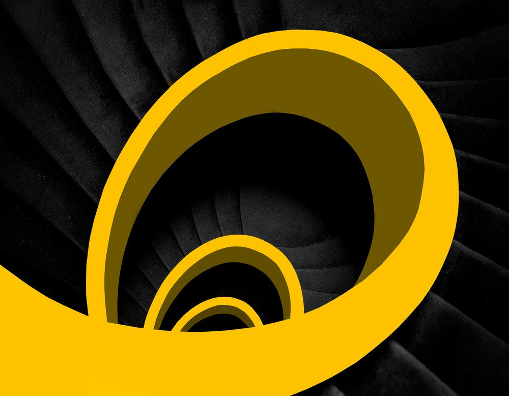 Black and yellow