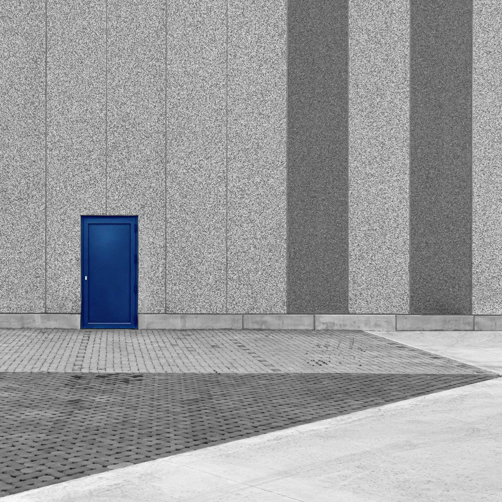 Blue door