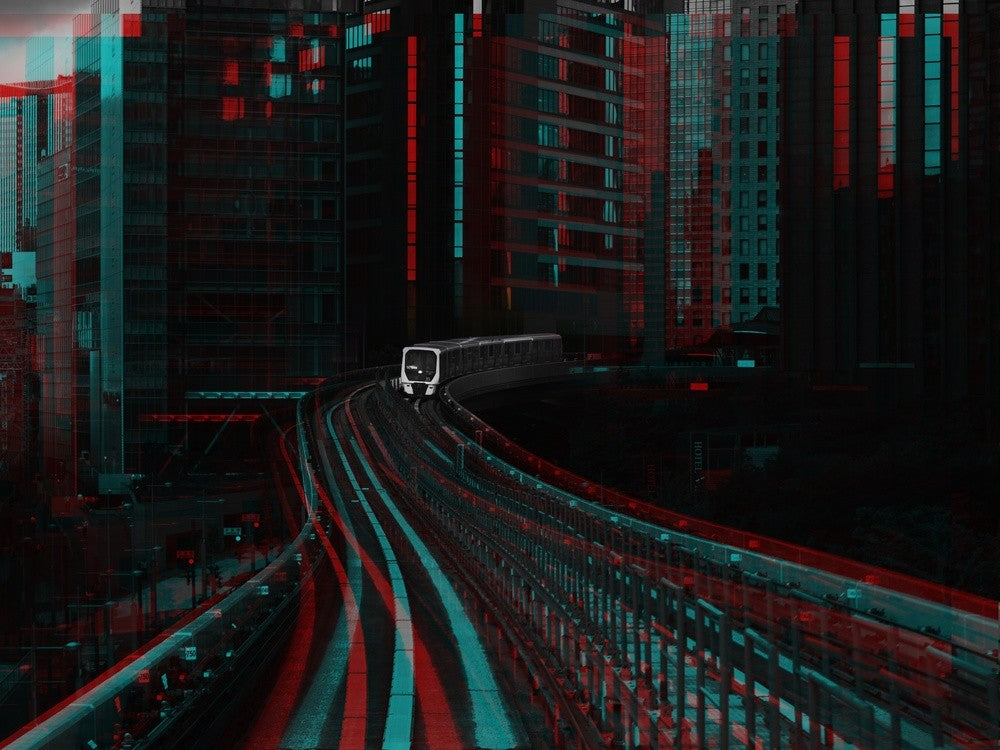 Urbane Einschienenbahn