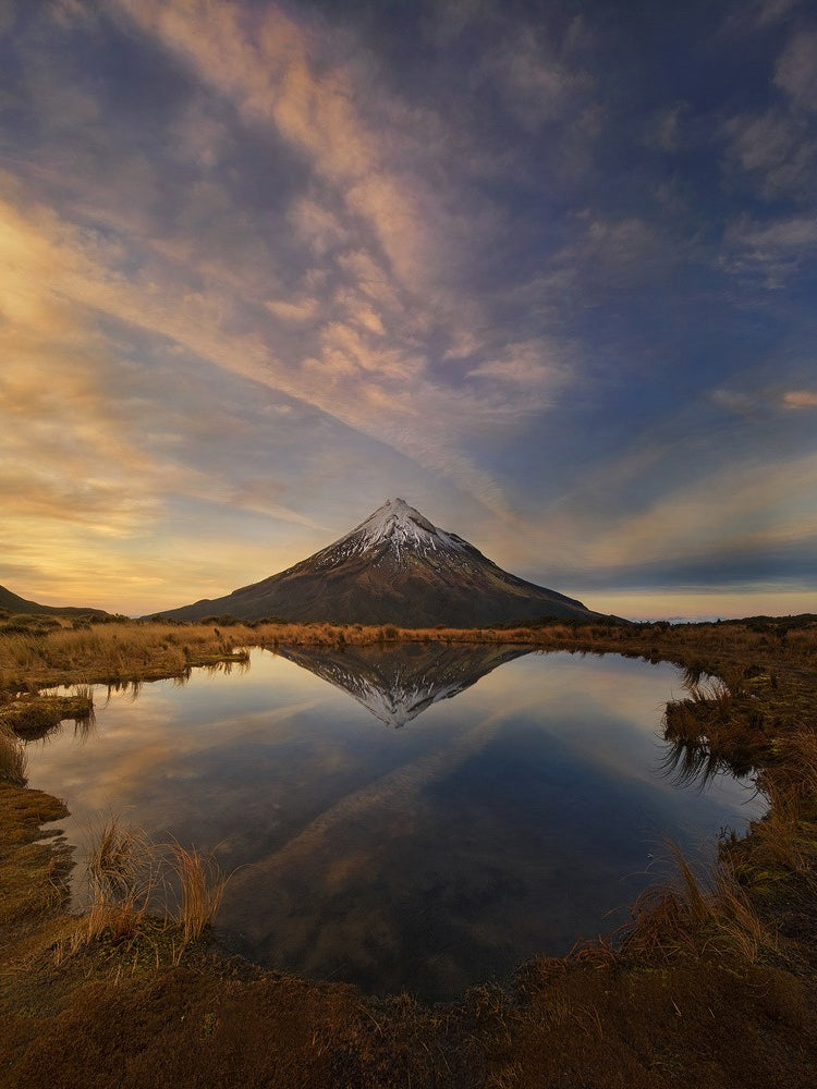 Mount Taranaki: Winter Sunrise