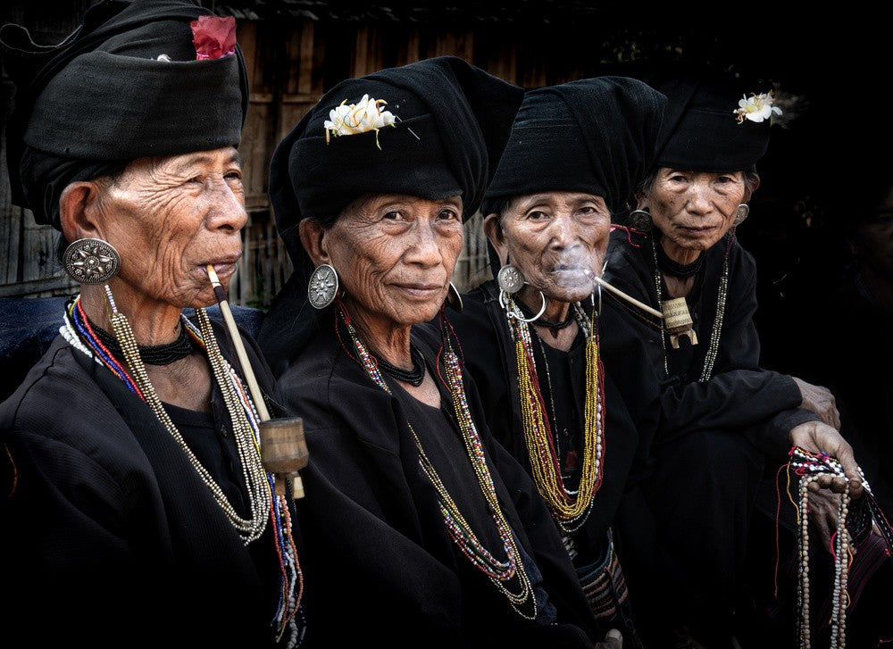 Akhu women at Wan Sai, Myanmar-8221