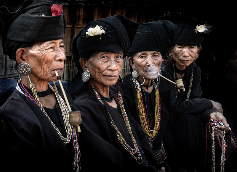 Akhu women at Wan Sai, Myanmar-8221