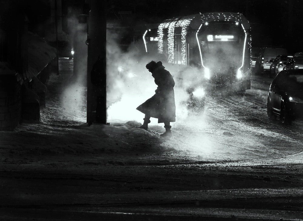 Winter firework