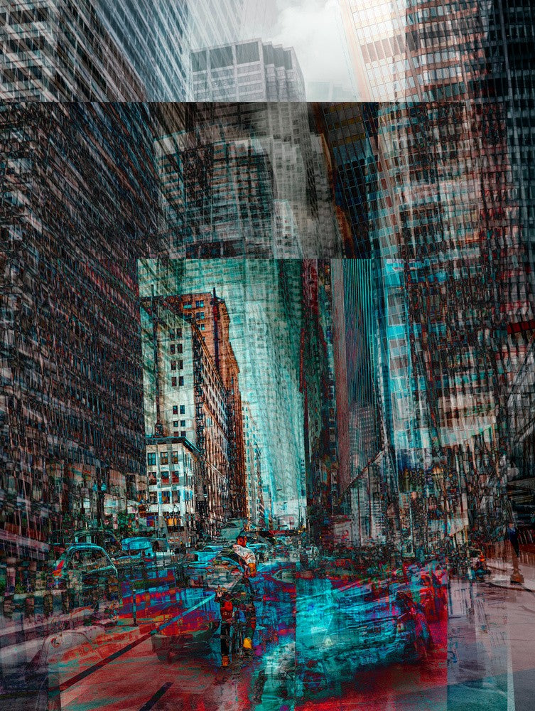 Städtisches Chaos