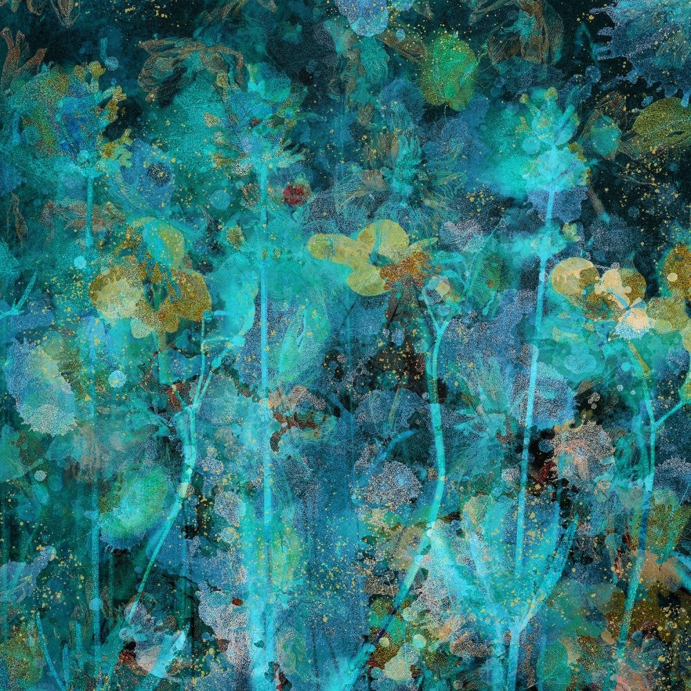 Painterly flowers