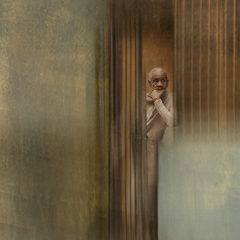 Woman in doorway