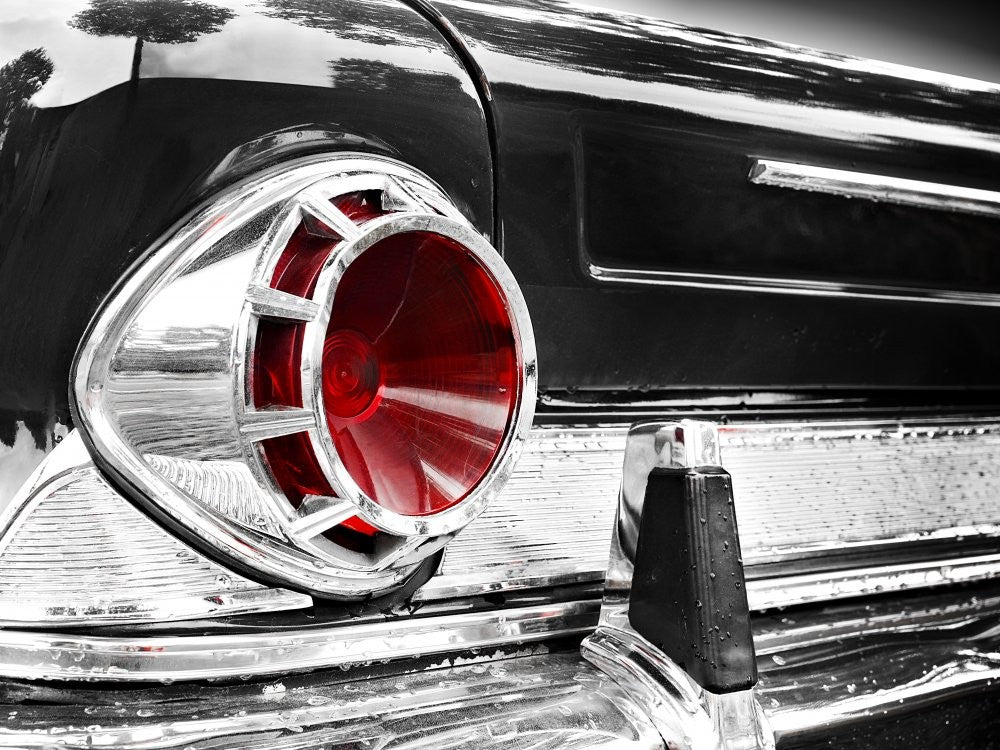 US classic car 1963 New Yorker rear abstract