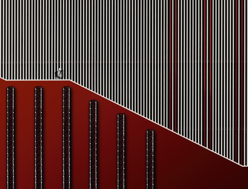 grand red staircase