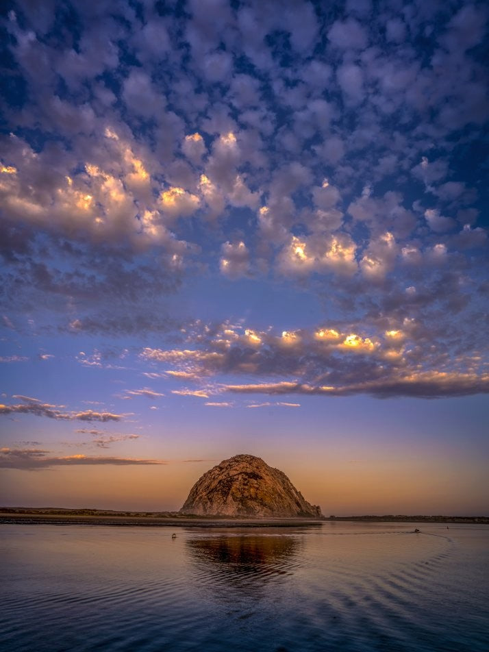 The Early Morning Clouds in Morro Bay