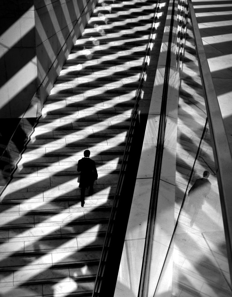 Licht und Schatten gehen