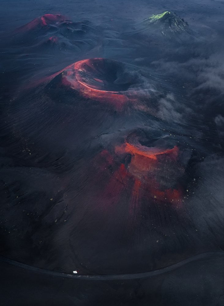 Flying Volcanoes
