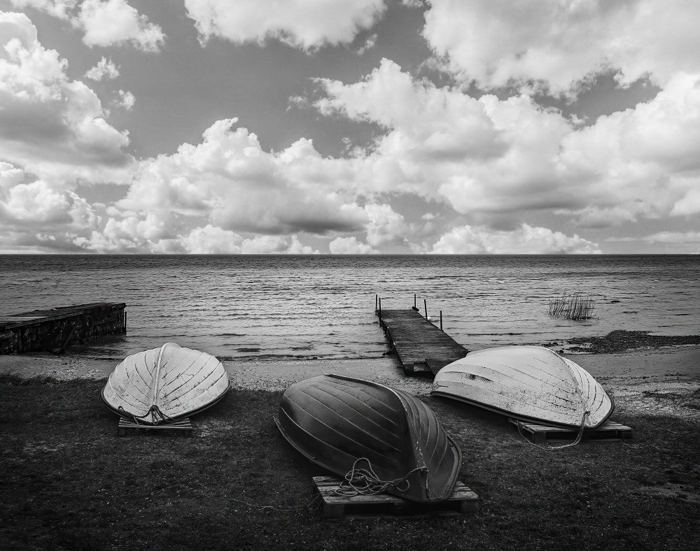 By the shore