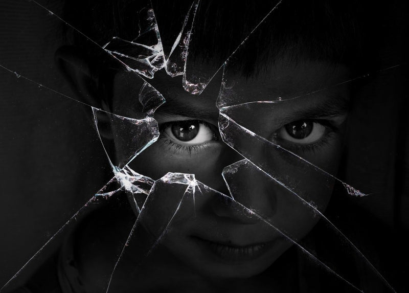 broken glass