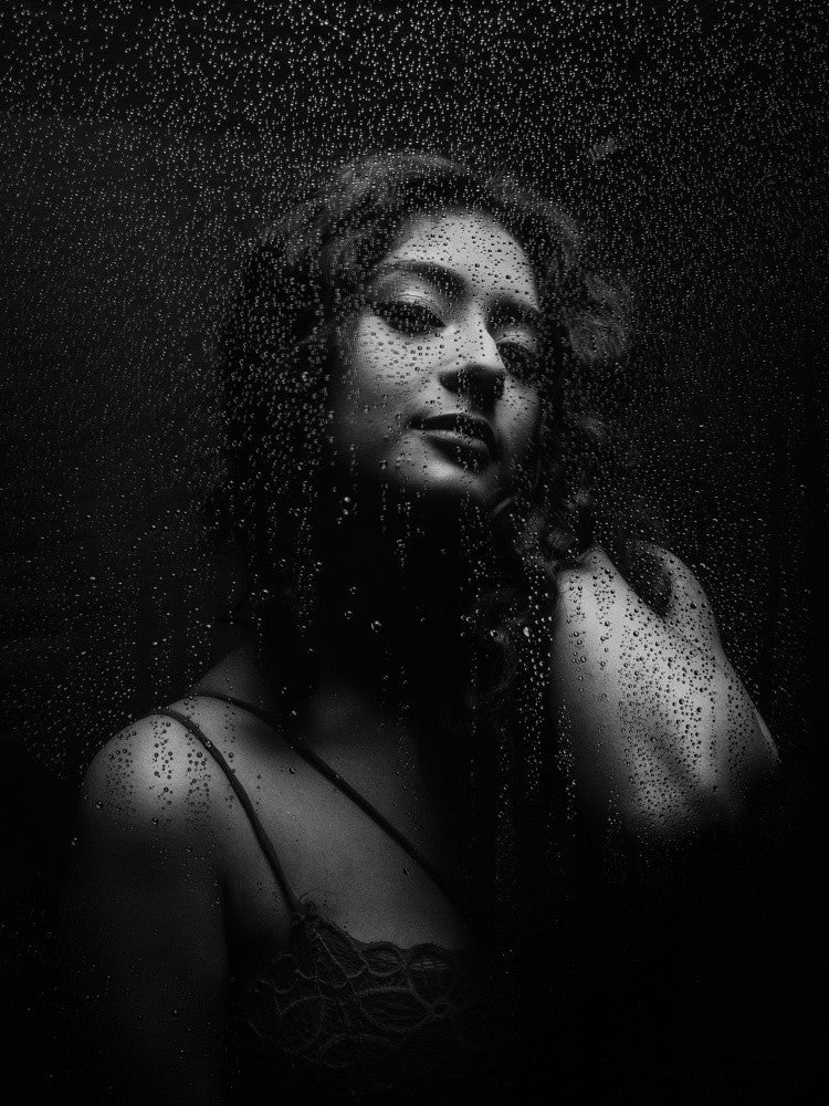 BEAUTY BEHIND WET GLASS