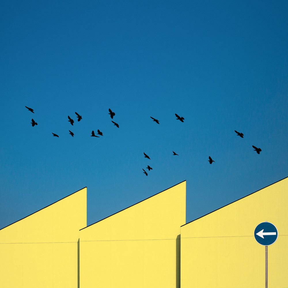 Bleu et jaune