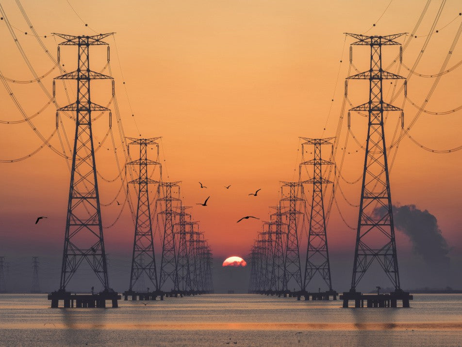 Sunrise on Sihwa lake