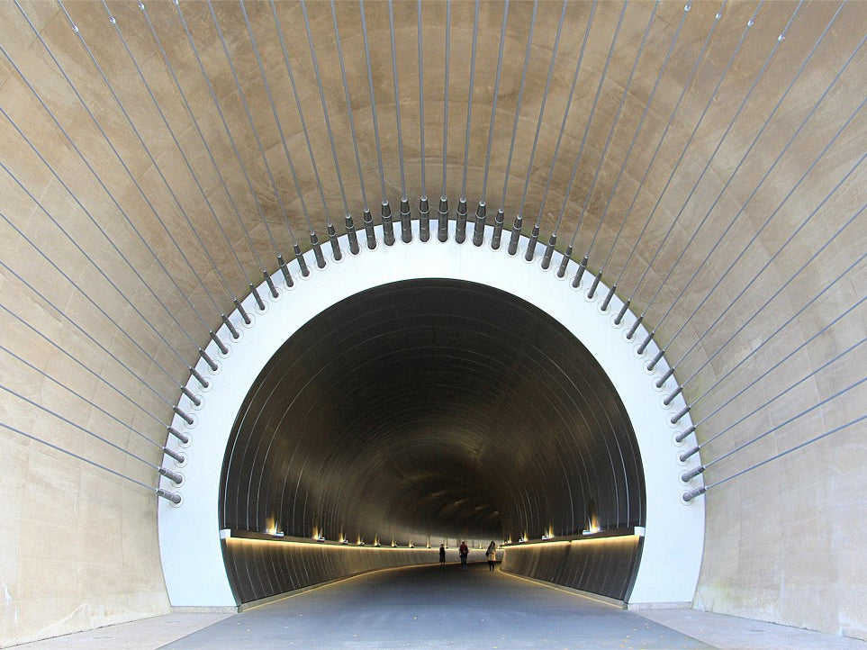 Miho museum tunnel