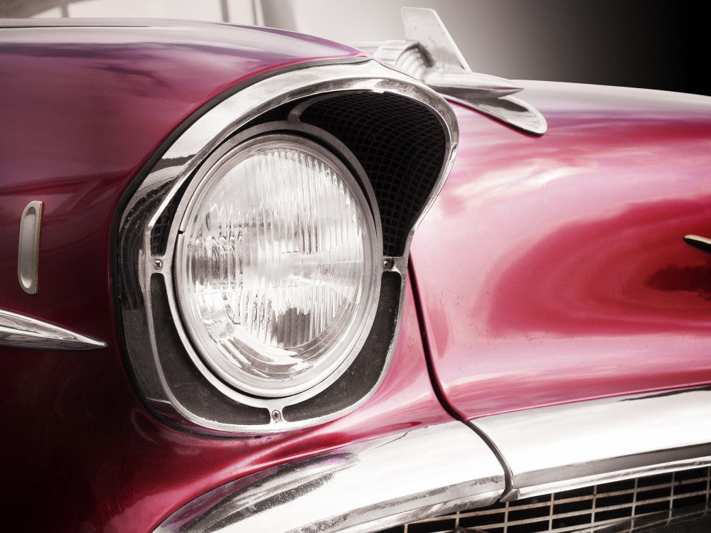 Amerikanischer Oldtimer Bel Air 1957 Scheinwerfer