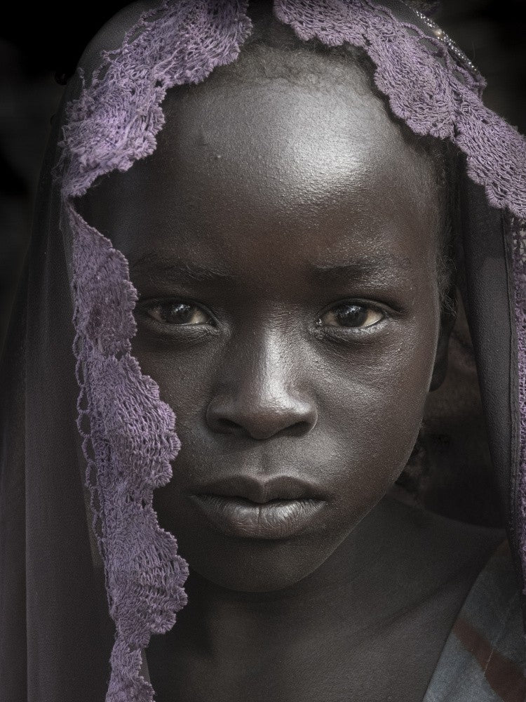 dangaelat girl at Korbo, Tchad