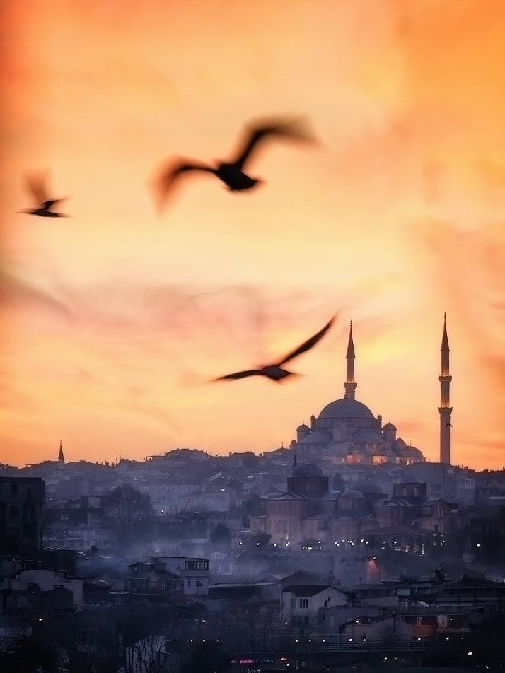 Sunset in Istanbul