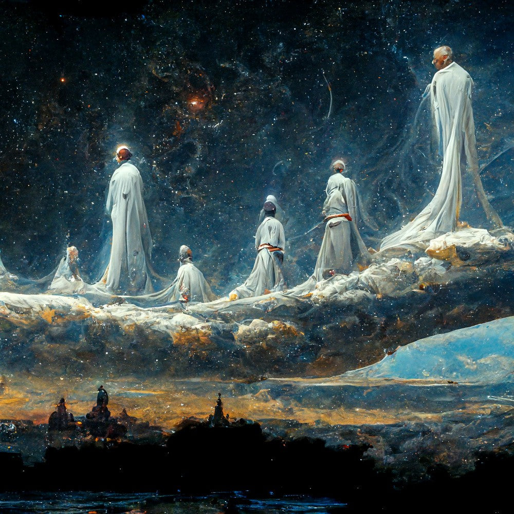 seven monks