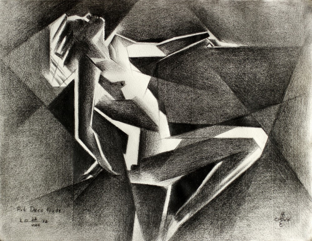 Art Deco Akt - 23-08-22