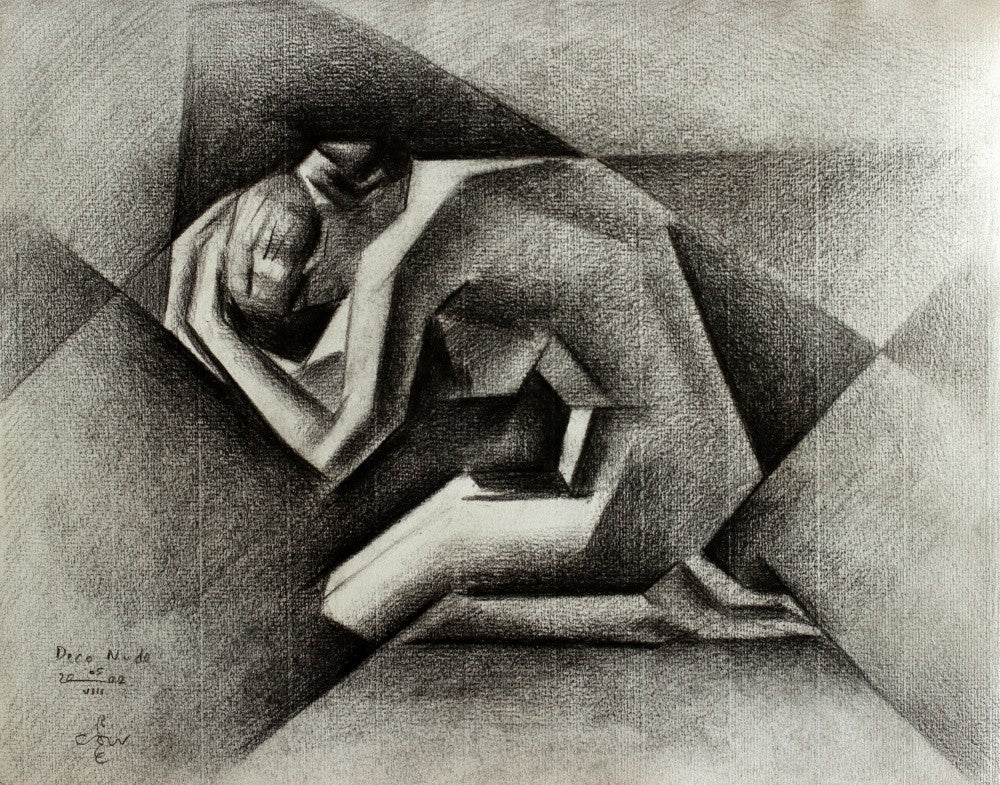 Art Deco Akt - 05-08-22