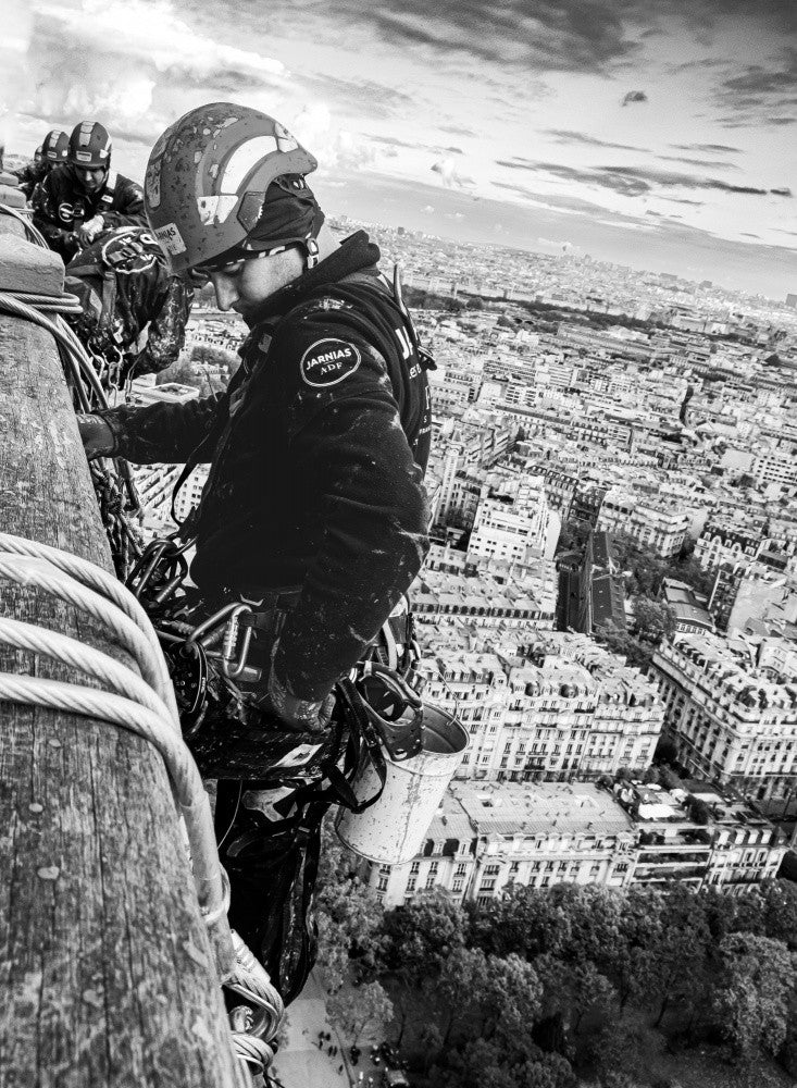 above the roofs of paris