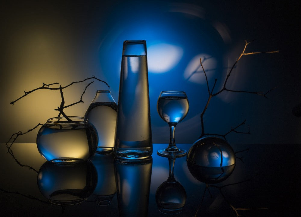From the series "Experiments with glass"