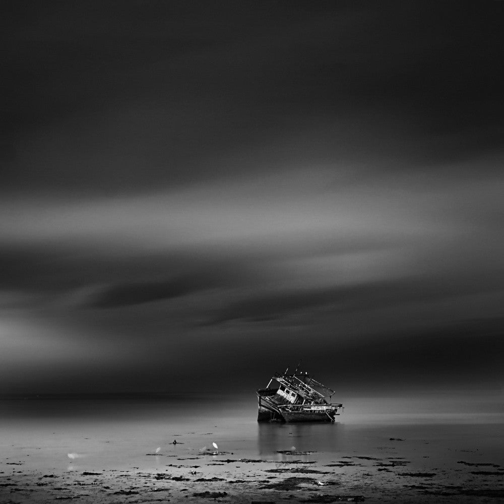 Simply black .