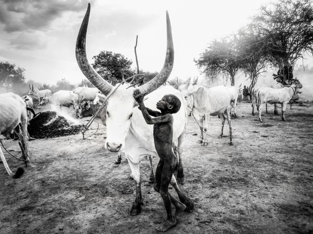 Boy of Mundari, South Sudan